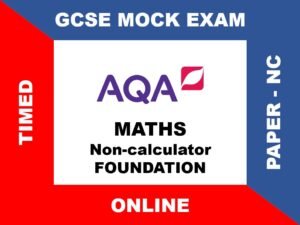 Maths AQA Foundation Non Calculator